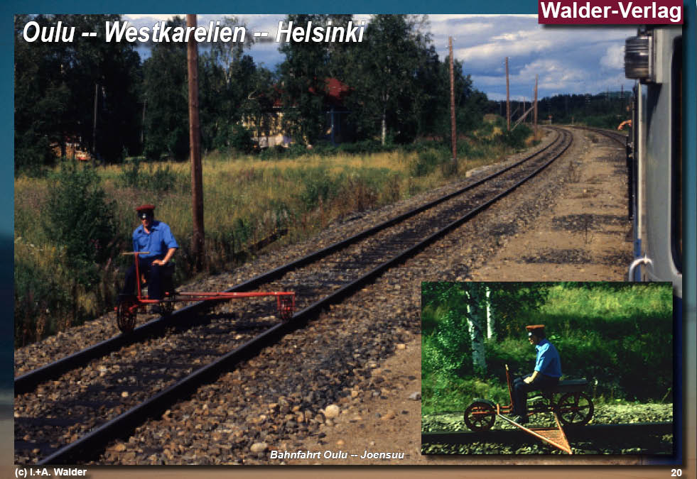 Walder-Verlag Reisetipps-Europa Oulu--Westkarelien--Helsinki