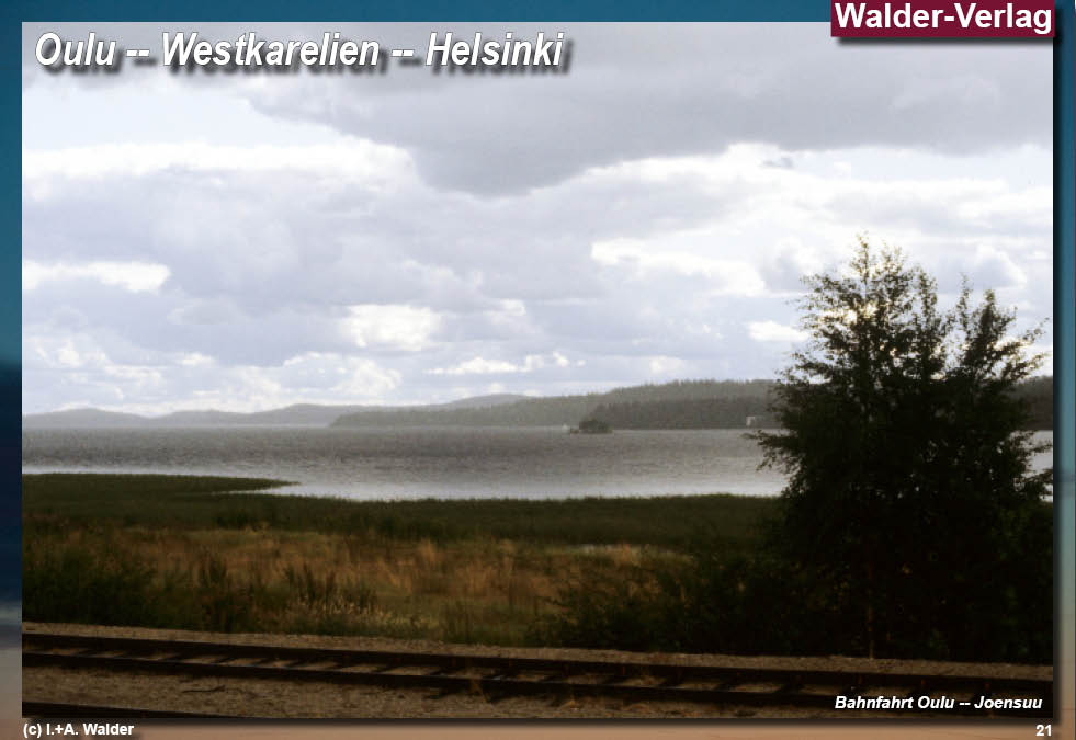 Walder-Verlag Reisetipps-Europa Oulu--Westkarelien--Helsinki