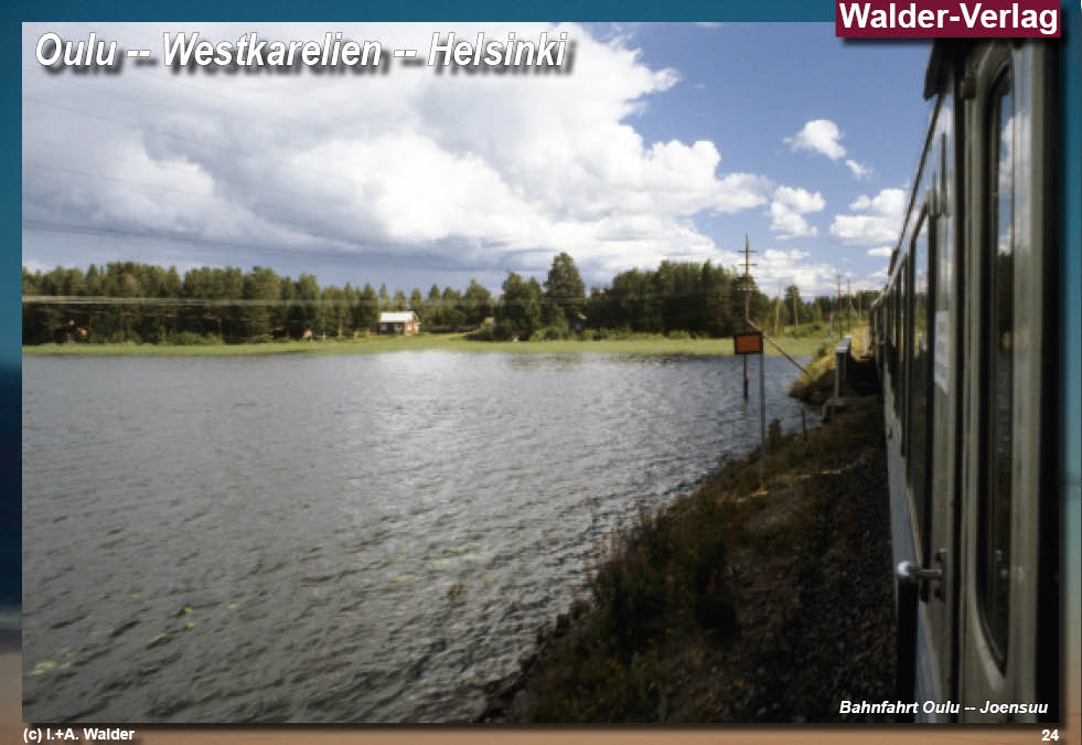 Walder-Verlag Reisetipps-Europa Oulu--Westkarelien--Helsinki