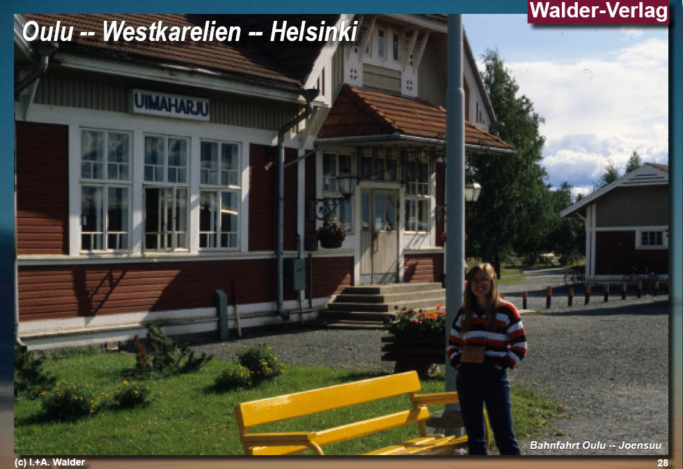 Walder-Verlag Reisetipps-Europa Oulu--Westkarelien--Helsinki