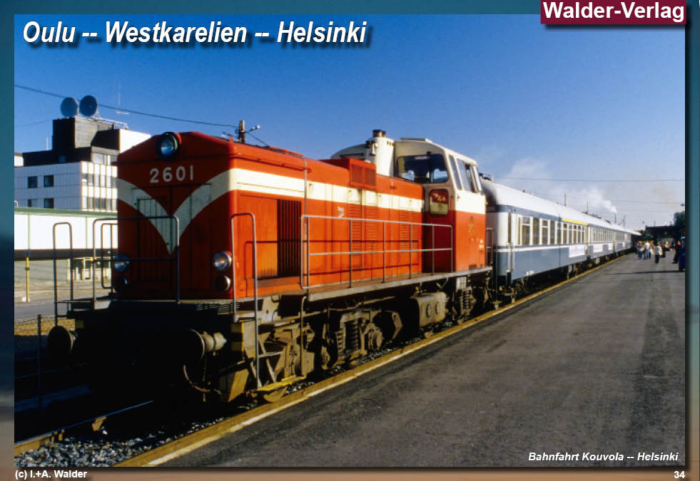 Walder-Verlag Reisetipps-Europa Oulu--Westkarelien--Helsinki