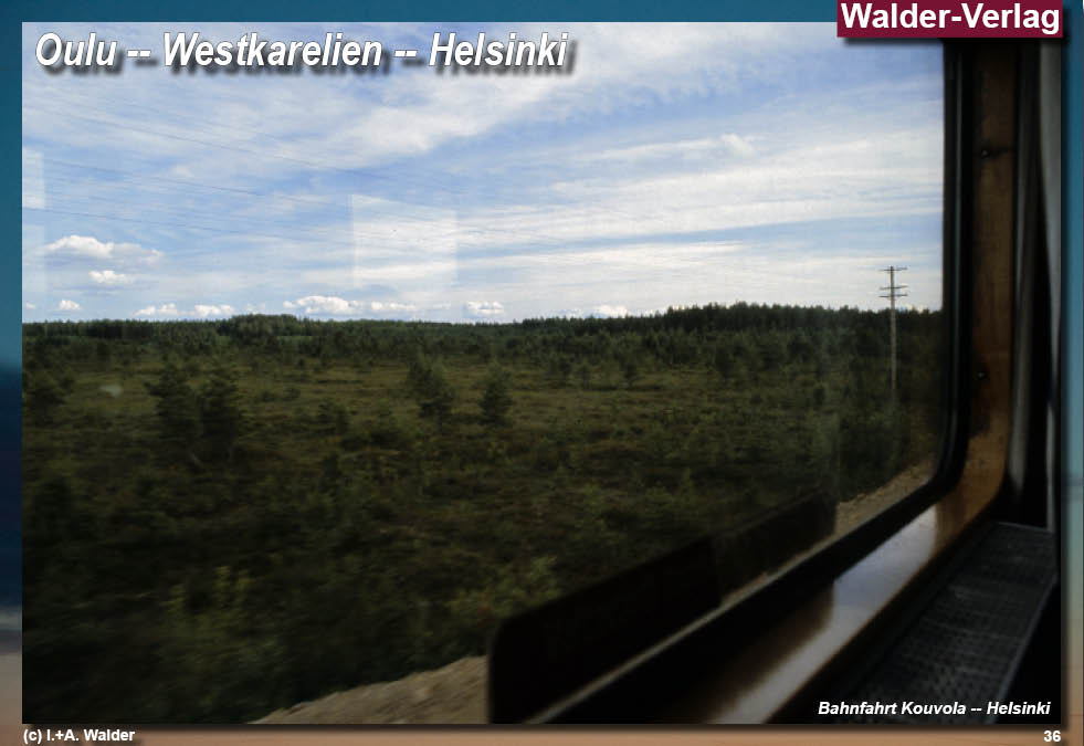 Walder-Verlag Reisetipps-Europa Oulu--Westkarelien--Helsinki