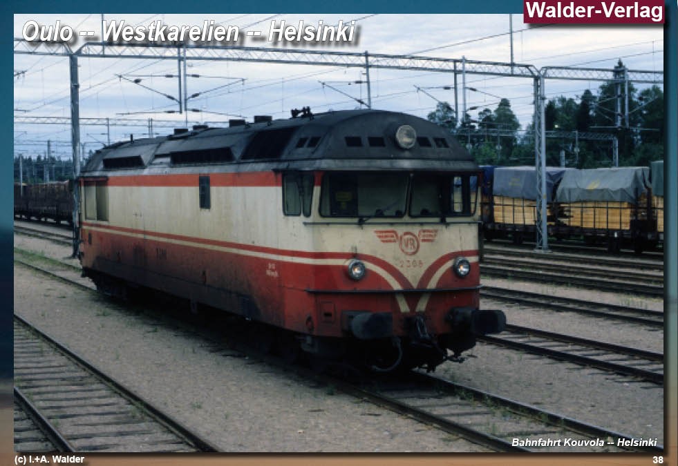 Walder-Verlag Reisetipps-Europa Oulu--Westkarelien--Helsinki