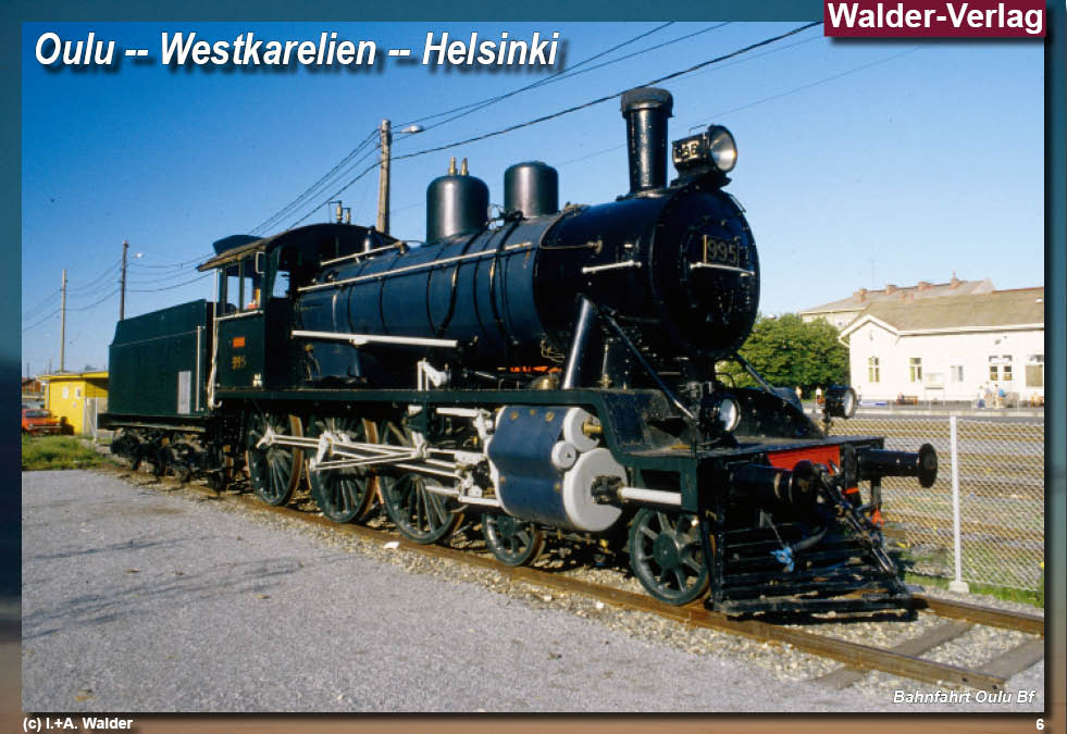 Walder-Verlag Reisetipps-Europa Oulu--Westkarelien--Helsinki