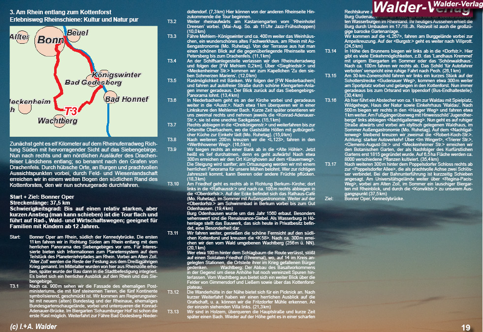 Radtouren in Bahn und Umgebung