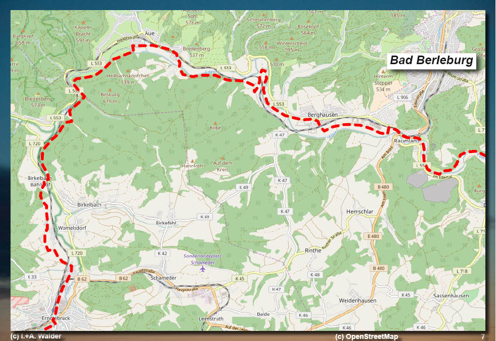 Walder-Verlag Reisetipps-Europa Radtour entlang der Eder