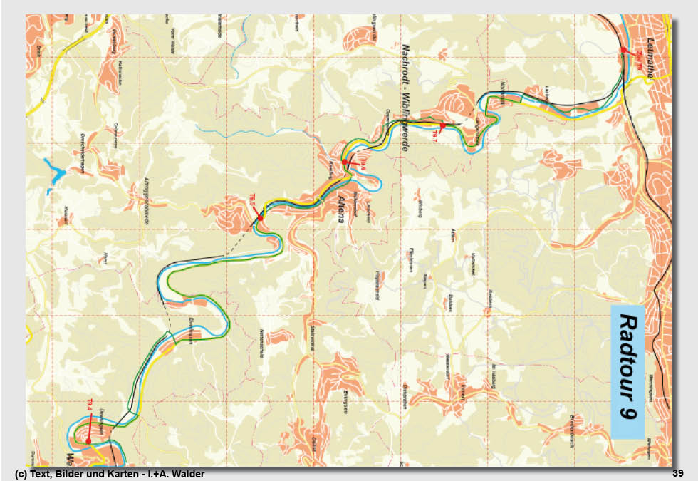 Walder-Verlag Reisetipps-Europa Radtour 9: Lenneroute - Plettenberg - Werdohl - Altena - Letmathe