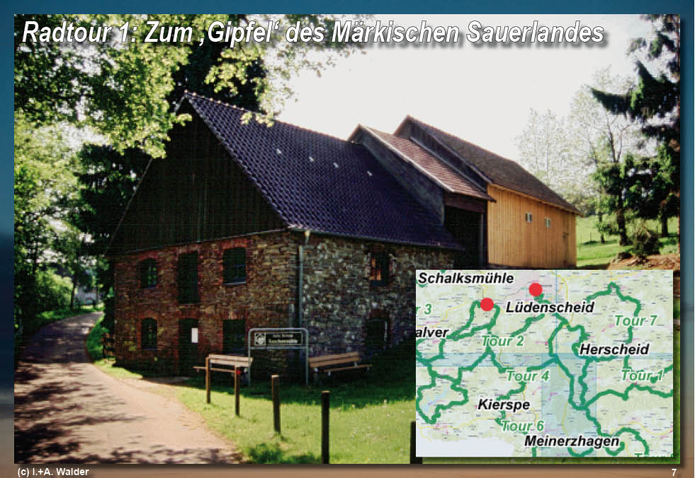 Reiseführer Radtour 1: Zum 'Gipfel' des M&auml;rkischen Sauerlandes