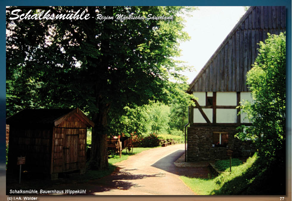 Reiseführer Schalksm&uuml;hle - Region Märkisches Sauerland