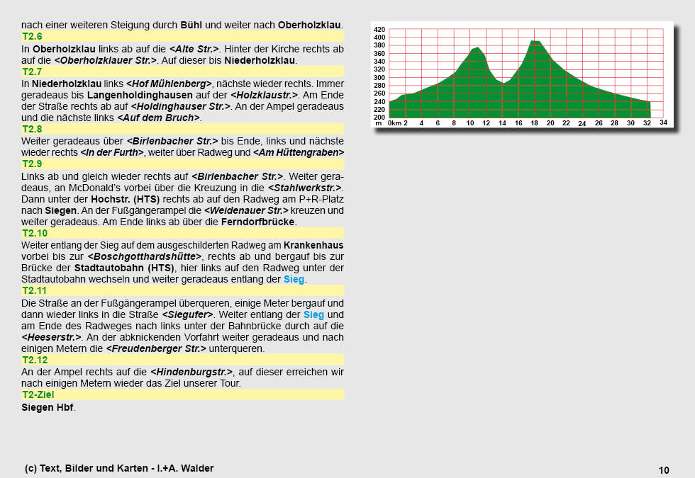 Reiseführer Radtour 2 - Nach Freudenberg