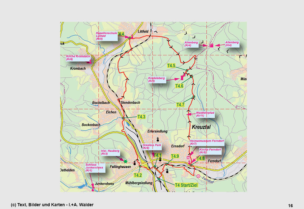 Reiseführer Radtour 4 - Zum Kindelsberg