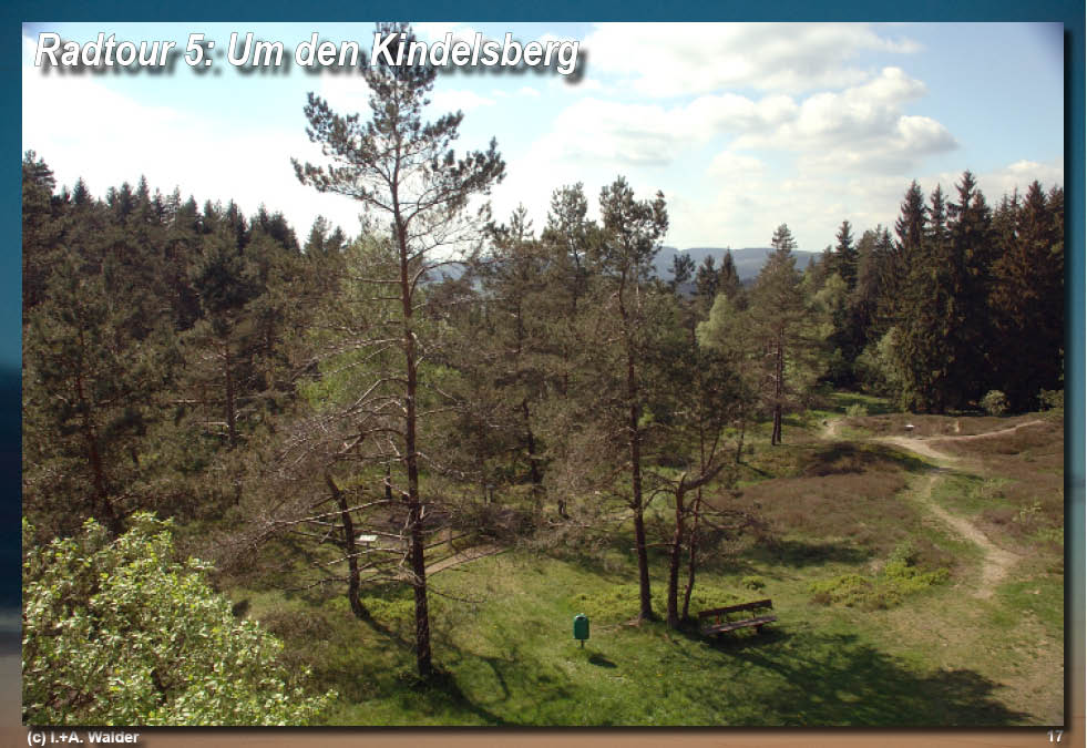 Reiseführer Radtour 5 - Um den Kindelsberg