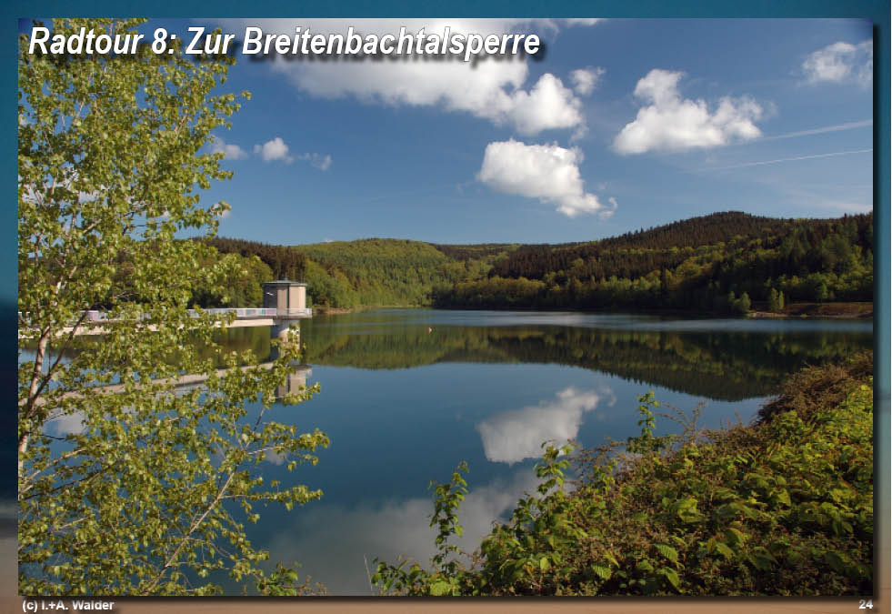 Reiseführer Radtour 8 - Zur Breitenbachtalsperre