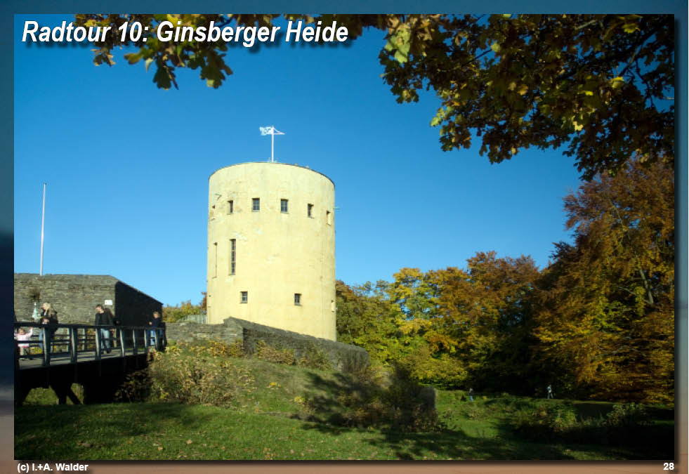 Reiseführer Radtour 10 - Ginsberger Heide