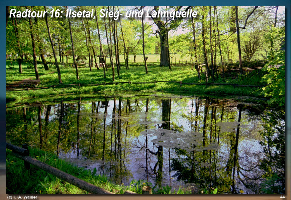 Reiseführer Radtour 16 - Ilsetal, Sieg- und Lahnquelle