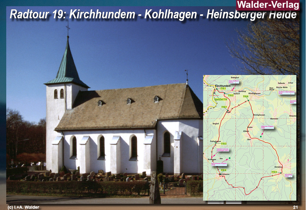 Reiseführer Radtour 19: Kirchhundem - Kohlhagen - Heinsberger Heide