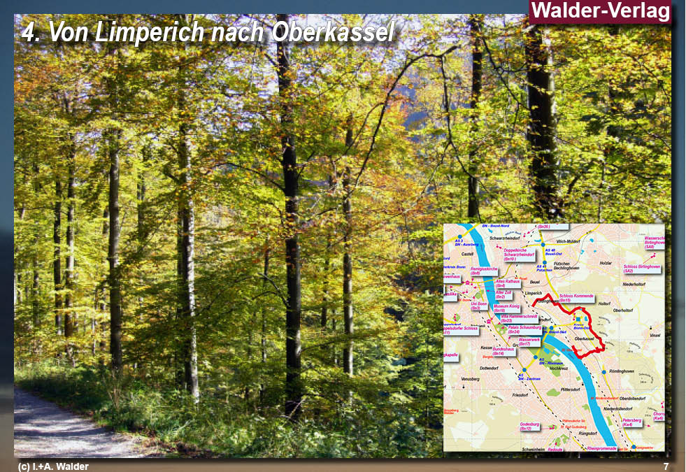 Walder-Verlag Reisetipps-Europa 4. Wandern von Limperich nach Oberkassel