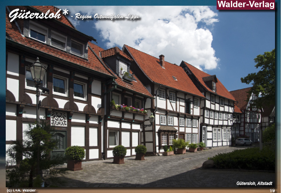 Reiseführer 'Sehenswerte Deutsche Fachwerkstädte' - G&uuml;terloh