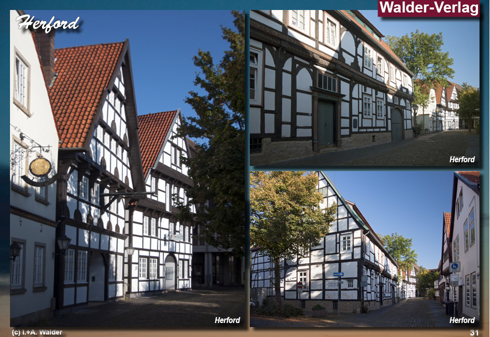 Reiseführer 'Sehenswerte Deutsche Fachwerkstädte' - Herford