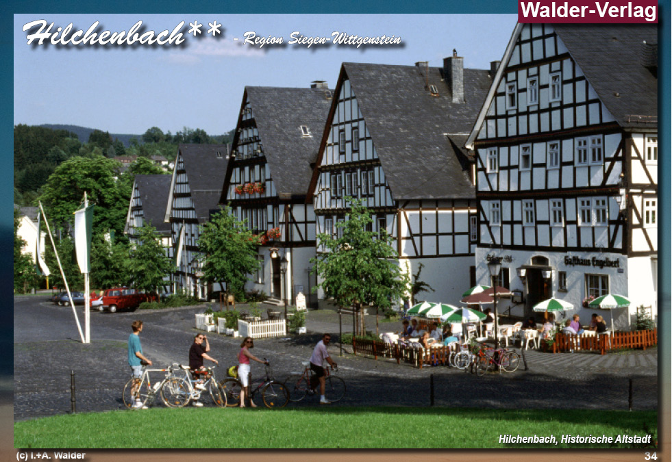 Reiseführer 'Sehenswerte Deutsche Fachwerkstädte' - Hilchenbach