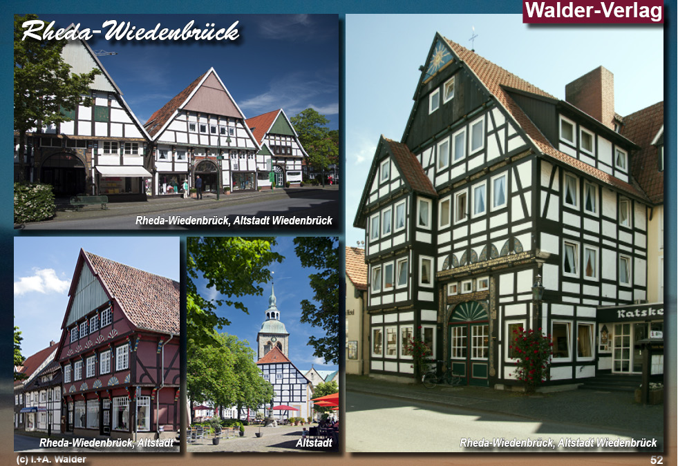 Reiseführer 'Sehenswerte Deutsche Fachwerkstädte' - Rheda-Wiedenbr&uuml;ck