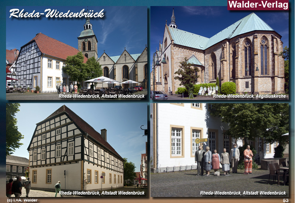 Reiseführer 'Sehenswerte Deutsche Fachwerkstädte' - Rheda-Wiedenbr&uuml;ck