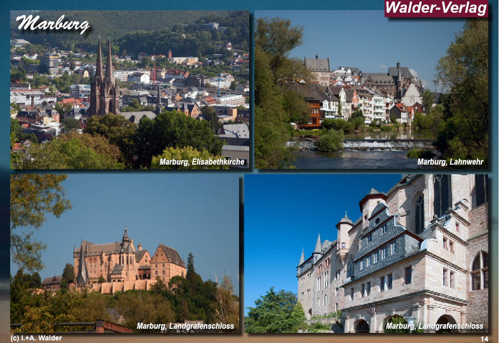 Reiseführer Marburg an der Lahn - Lahn-Ferienstraße 