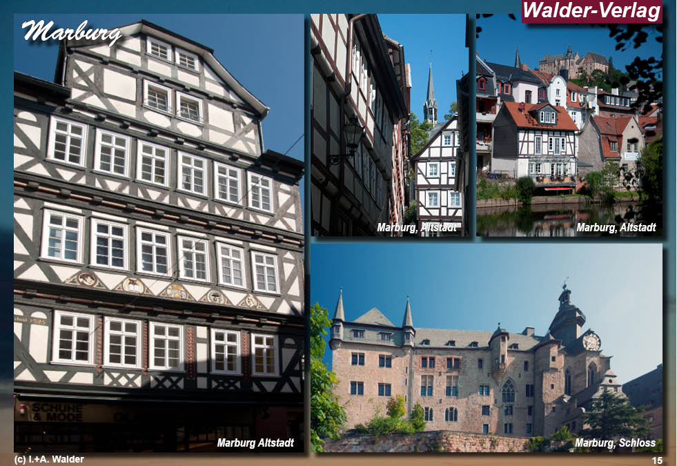 Reiseführer Marburg an der Lahn - Lahn-Ferienstraße 