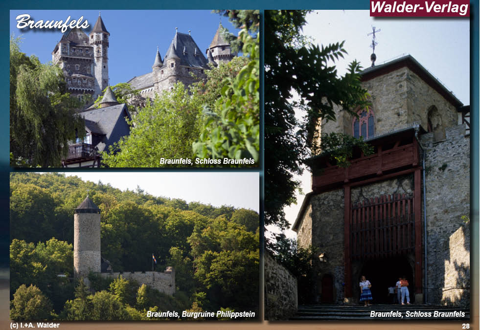 Reiseführer Braunfels an der Lahn - Lahn-Ferienstraße 