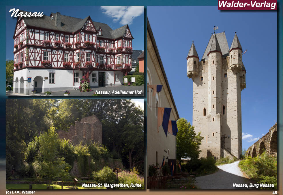 Reiseführer Nassau an der Lahn - Lahn-Ferienstraße 
