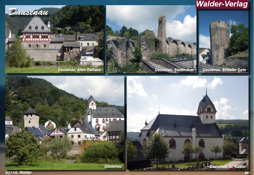 Reiseführer Dausenau an der Lahn - Lahn-Ferienstraße 