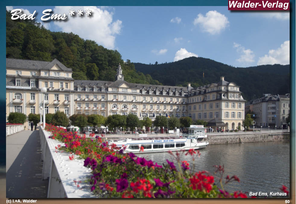Reiseführer Bad Ems an der Lahn - Lahn-Ferienstraße 