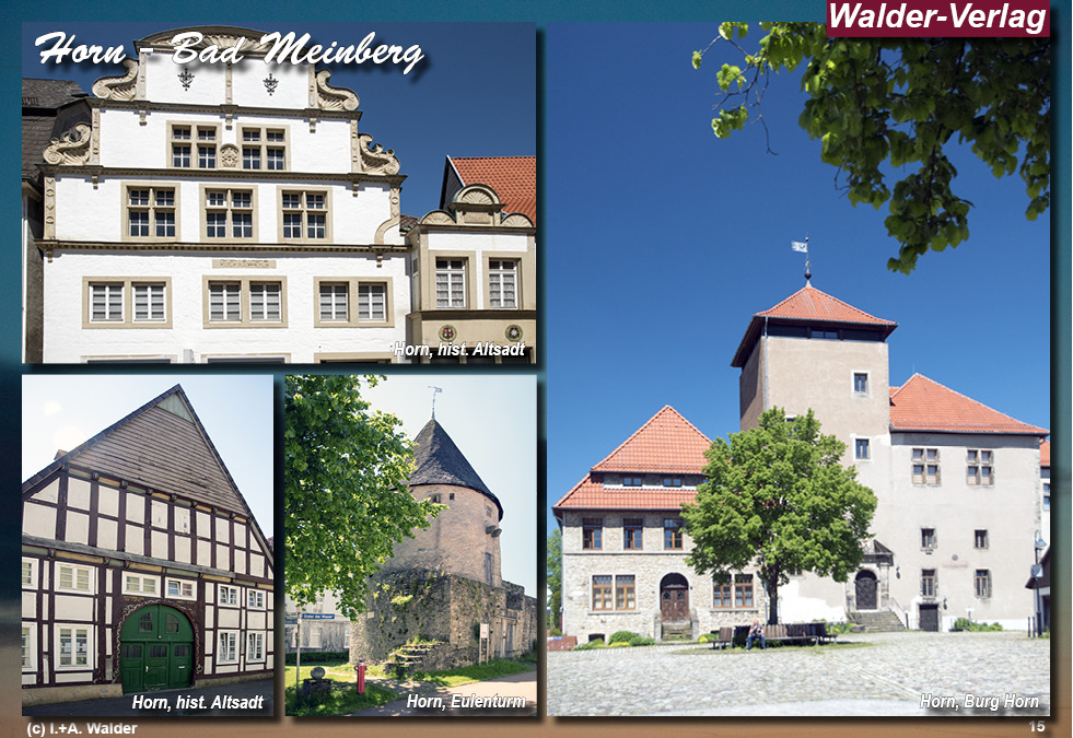 Walder-Verlag Reisetipps-Europa Römer-Lippe-Route - Horn - Bad Meinberg