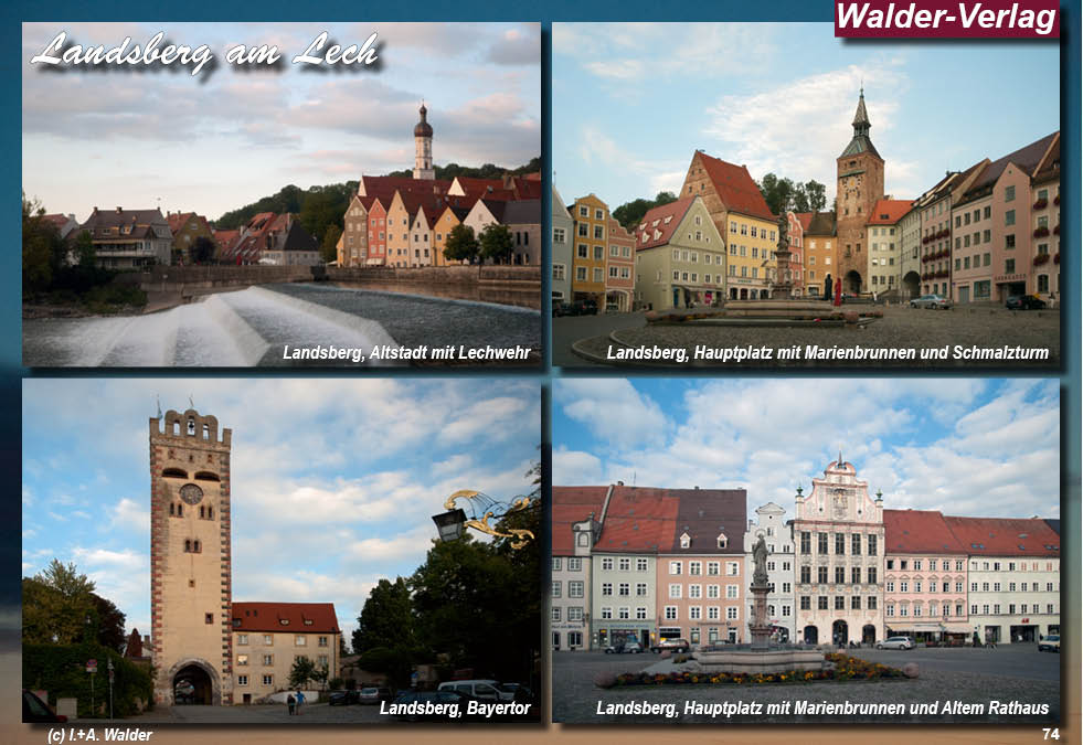 Reiseführer Landsberg am Lech an der Romantischen Straße 