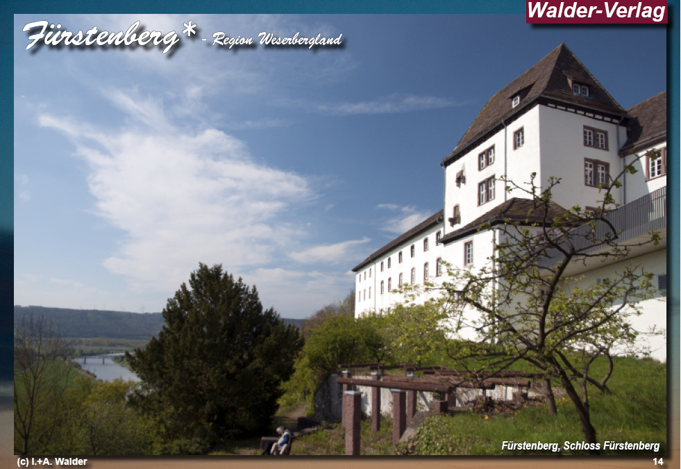 Walder-Verlag Reisetipps-Europa Reisefuehrer Strasse der Weserrenaissance - Fürstenberg