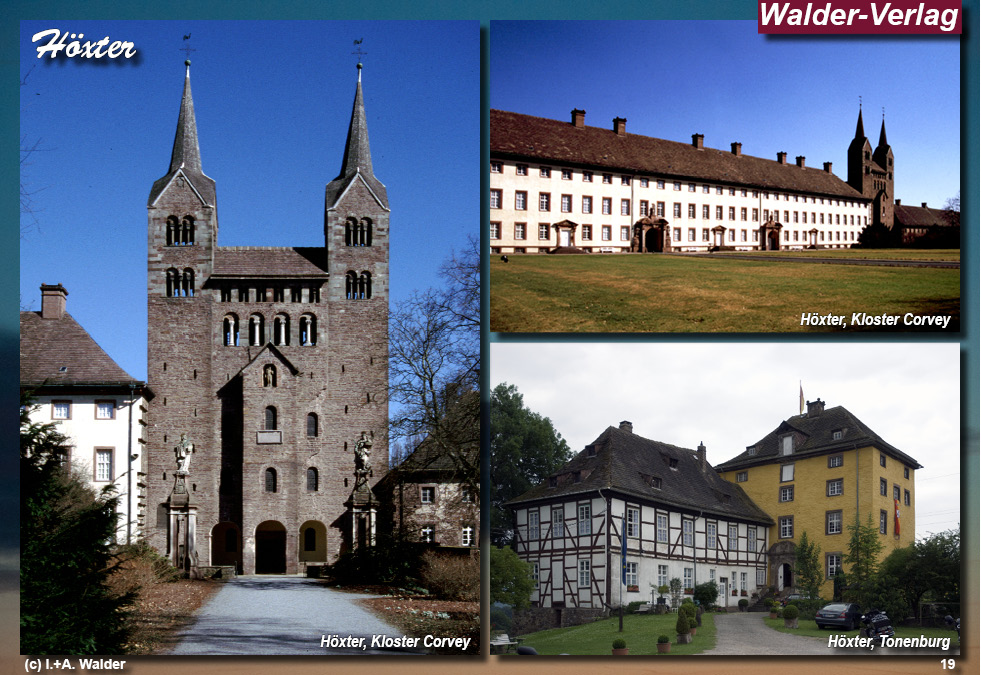 Walder-Verlag Reisetipps-Europa Reisefuehrer Strasse der Weserrenaissance - Höxter