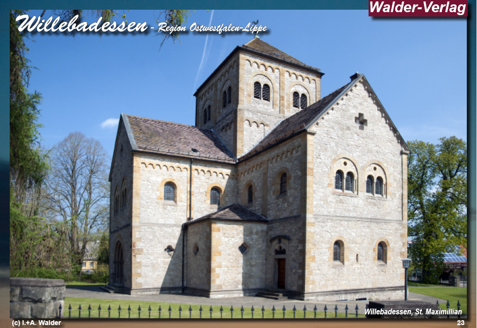 Walder-Verlag Reisetipps-Europa Reisefuehrer Strasse der Weserrenaissance - Willebadessen