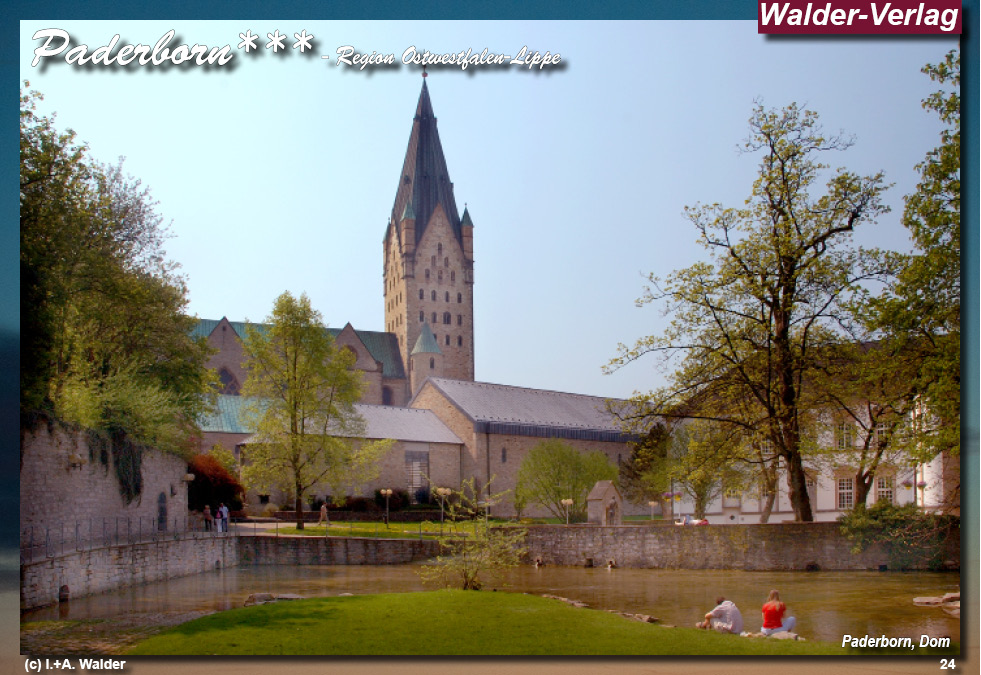 Walder-Verlag Reisetipps-Europa Reisefuehrer Strasse der Weserrenaissance - Paderborn