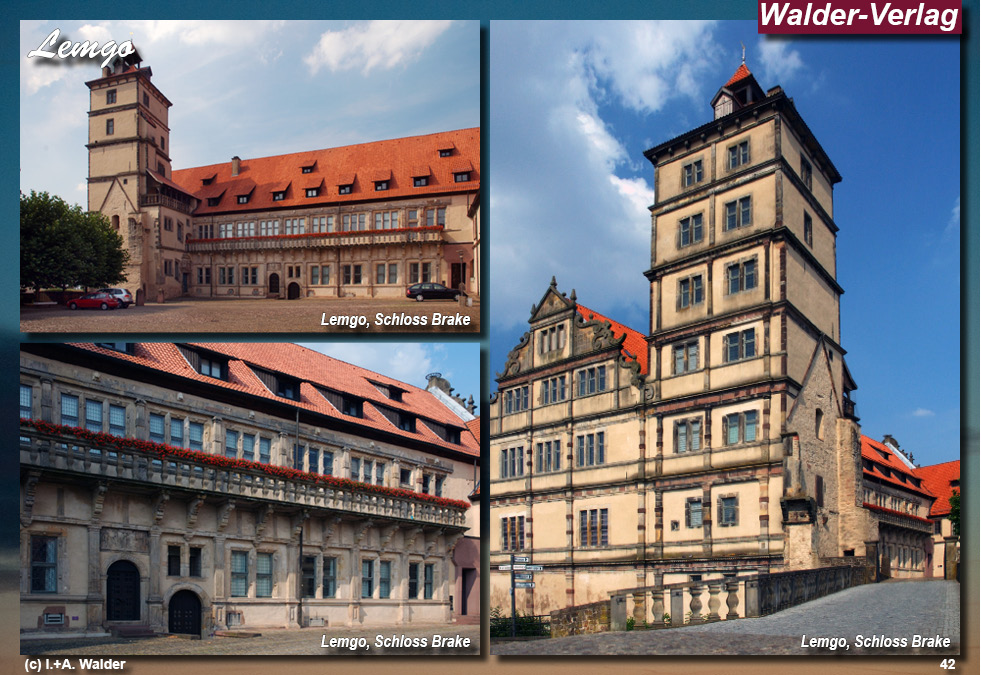 Walder-Verlag Reisetipps-Europa Reisefuehrer Strasse der Weserrenaissance - Lemgo