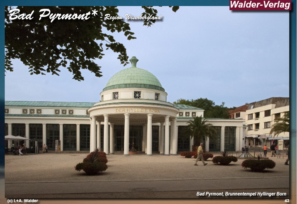 Walder-Verlag Reisetipps-Europa Reisefuehrer Strasse der Weserrenaissance - Bad Pyrmont