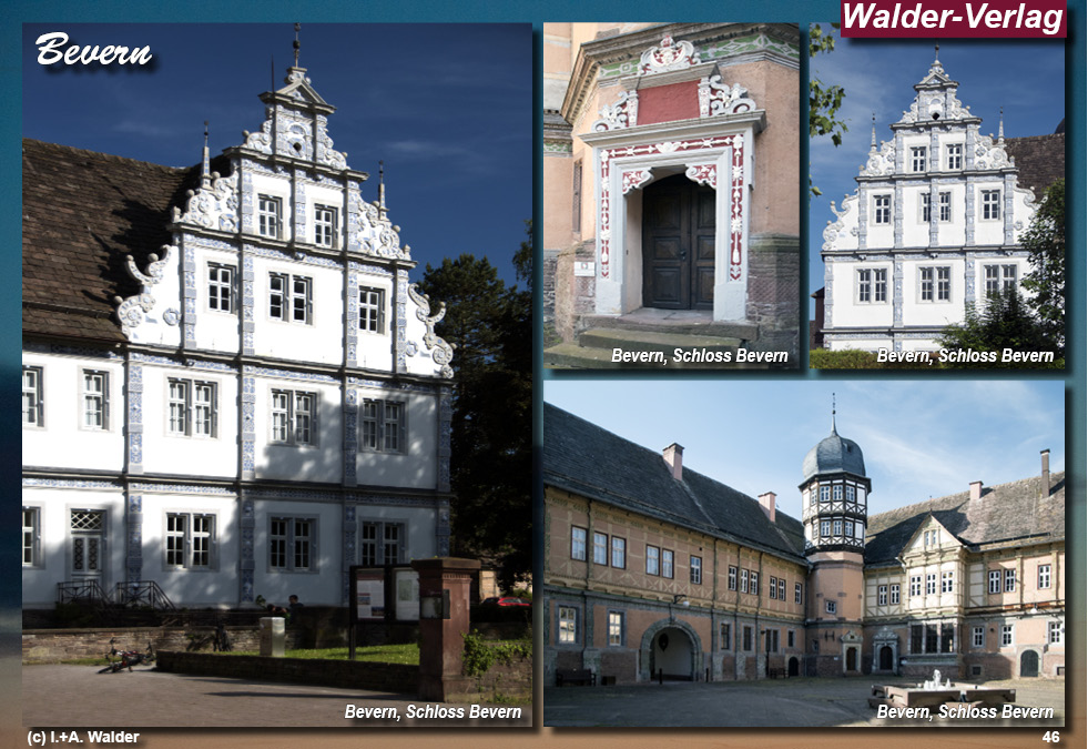 Walder-Verlag Reisetipps-Europa Reisefuehrer Strasse der Weserrenaissance - Bevern