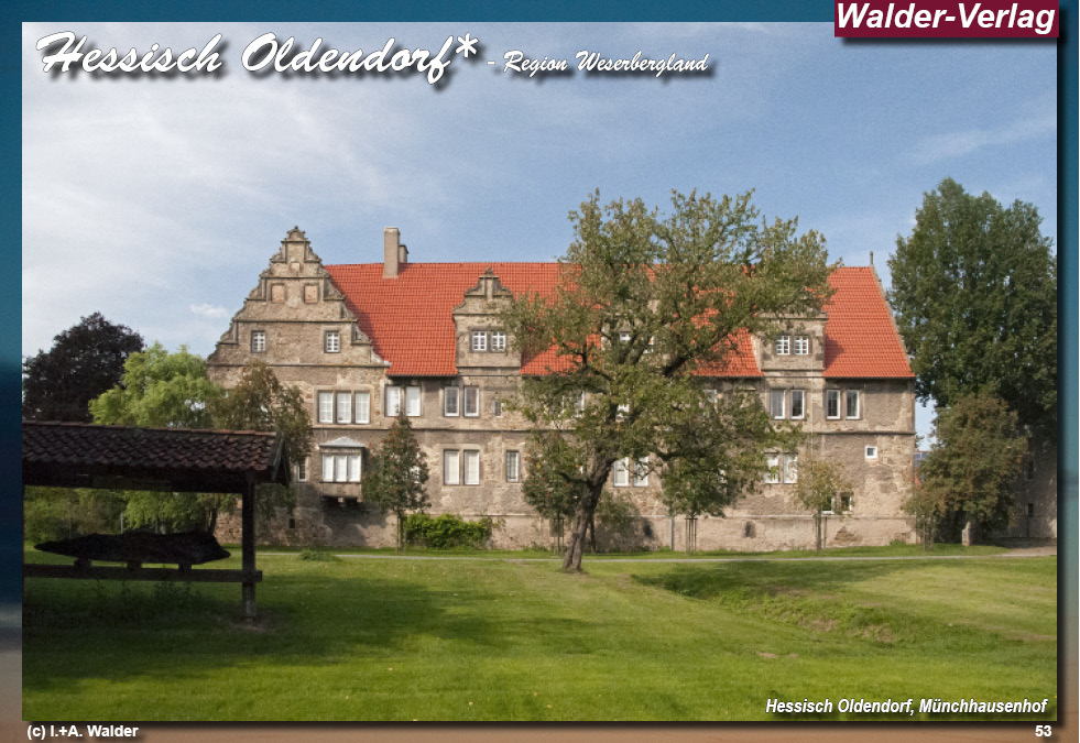 Walder-Verlag Reisetipps-Europa Reisefuehrer Strasse der Weserrenaissance - Hessisch Oldendorf