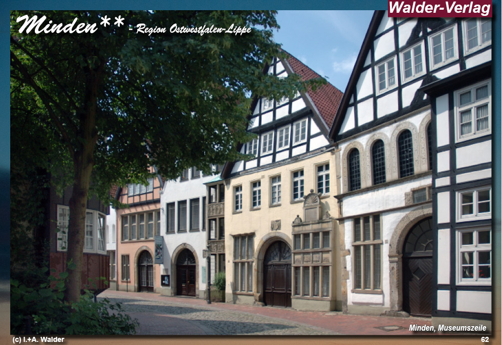 Walder-Verlag Reisetipps-Europa Reisefuehrer Strasse der Weserrenaissance - Minden