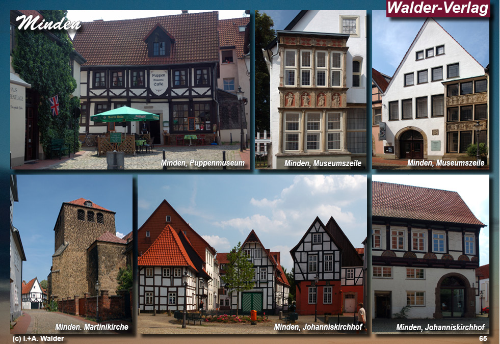 Walder-Verlag Reisetipps-Europa Reisefuehrer Strasse der Weserrenaissance - Minden