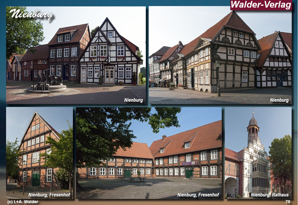 Walder-Verlag Reisetipps-Europa Reisefuehrer Strasse der Weserrenaissance - Nienburg