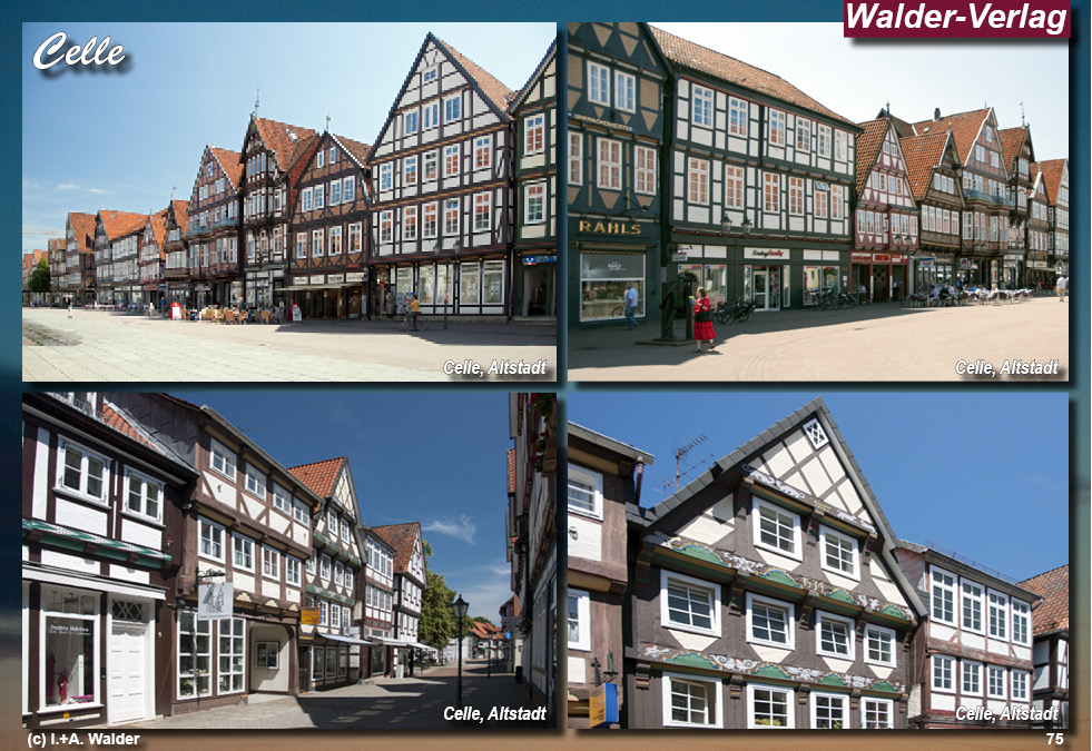 Walder-Verlag Reisetipps-Europa Reisefuehrer Strasse der Weserrenaissance - Celle