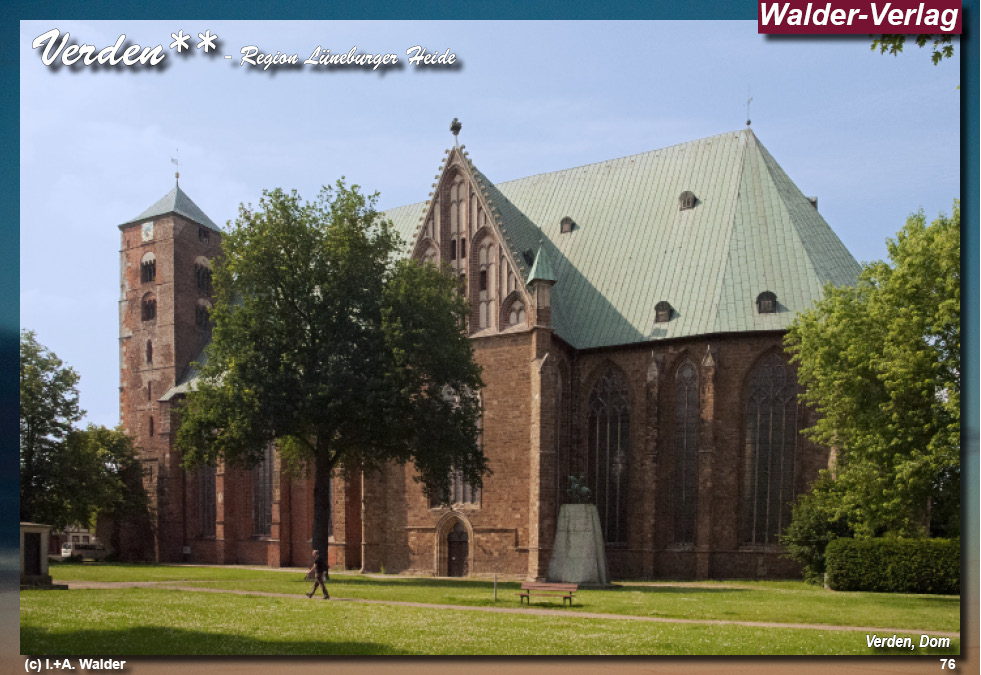 Walder-Verlag Reisetipps-Europa Reisefuehrer Strasse der Weserrenaissance - Verden