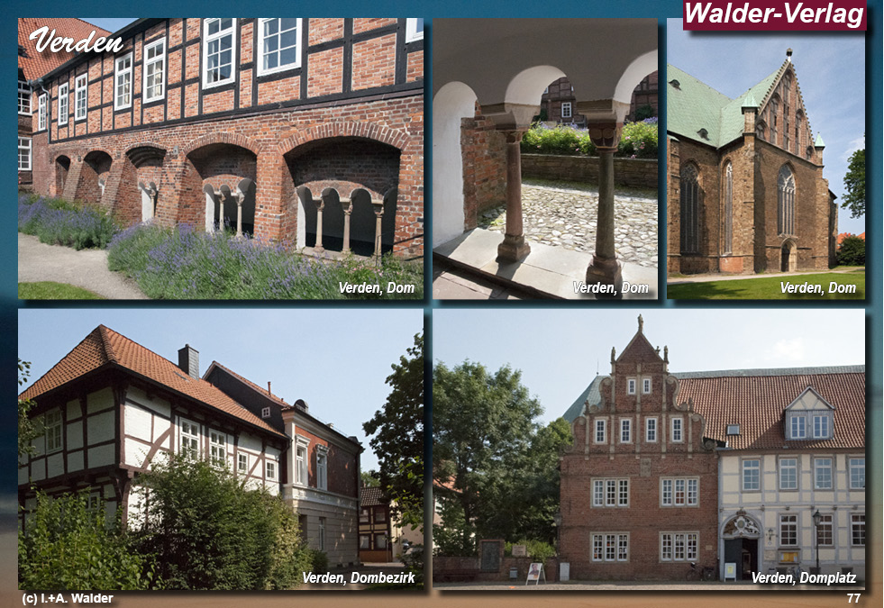 Walder-Verlag Reisetipps-Europa Reisefuehrer Strasse der Weserrenaissance - Verden