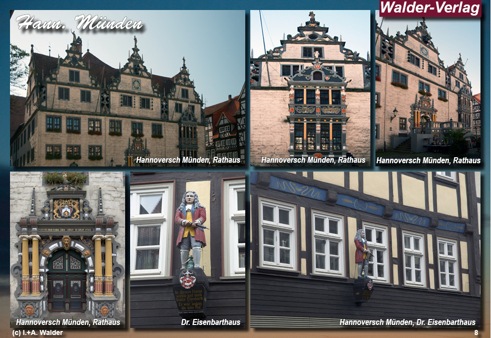 Walder-Verlag Reisetipps-Europa Reisefuehrer Strasse der Weserrenaissance - Hann. M&uuml;nden