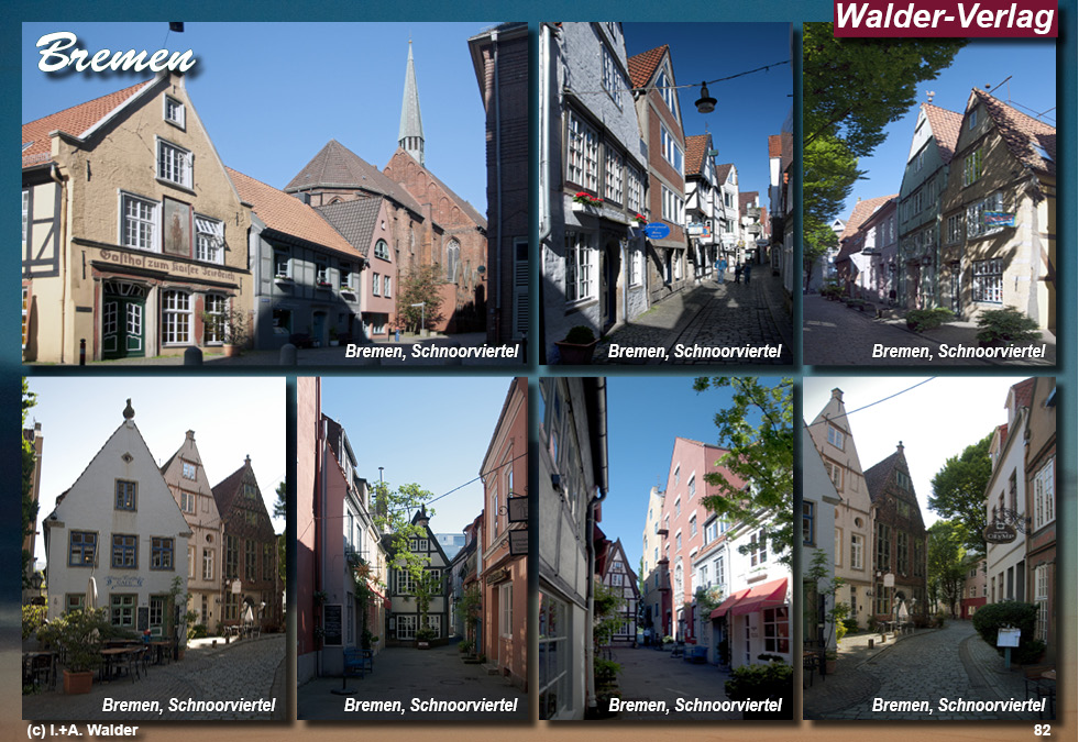 Walder-Verlag Reisetipps-Europa Reisefuehrer Strasse der Weserrenaissance - Bremen